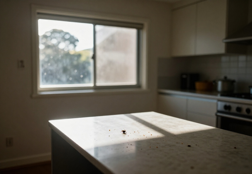 Rodent droppings and nesting material in a Grose Vale roof space